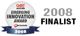 Finalist - ZDNet Australia and CeBIT 2008 Emerging Innovation Award