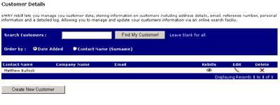 Customer Management