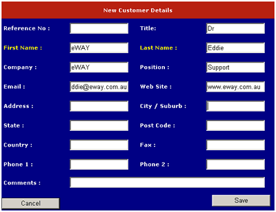 Create Customer