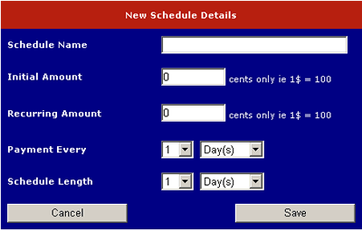 Create Recurring Event