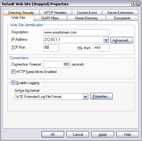 IIS SSL certificate