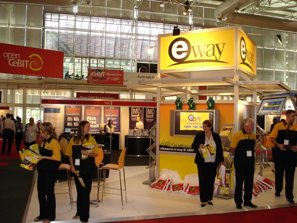eWAY's CeBIT 2007 Stand