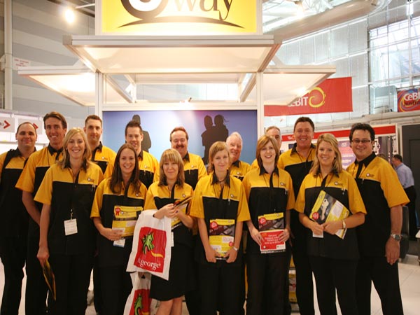 The CeBIT 2007 eWAY Team