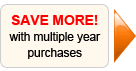 Save even more on multiple years