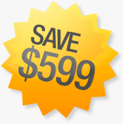 Save $599 with our free setup