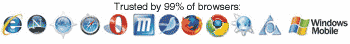 Supported Browsers Logo