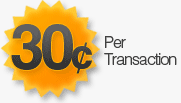 Low Transaction Cost - 30c