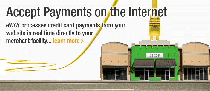 Accept credit cards online